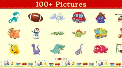 Dinosaur Dots Connect for kids Screenshot