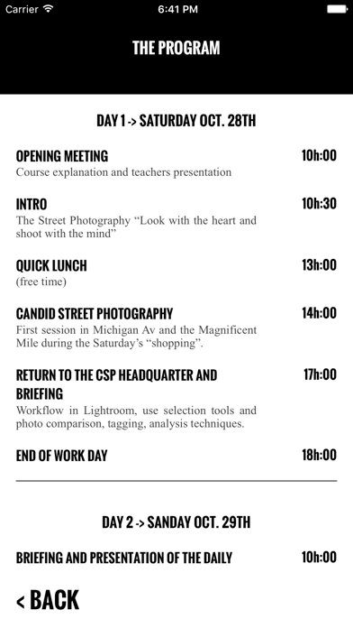 Screenshot #2 pour CSP-Chicago Street Photography