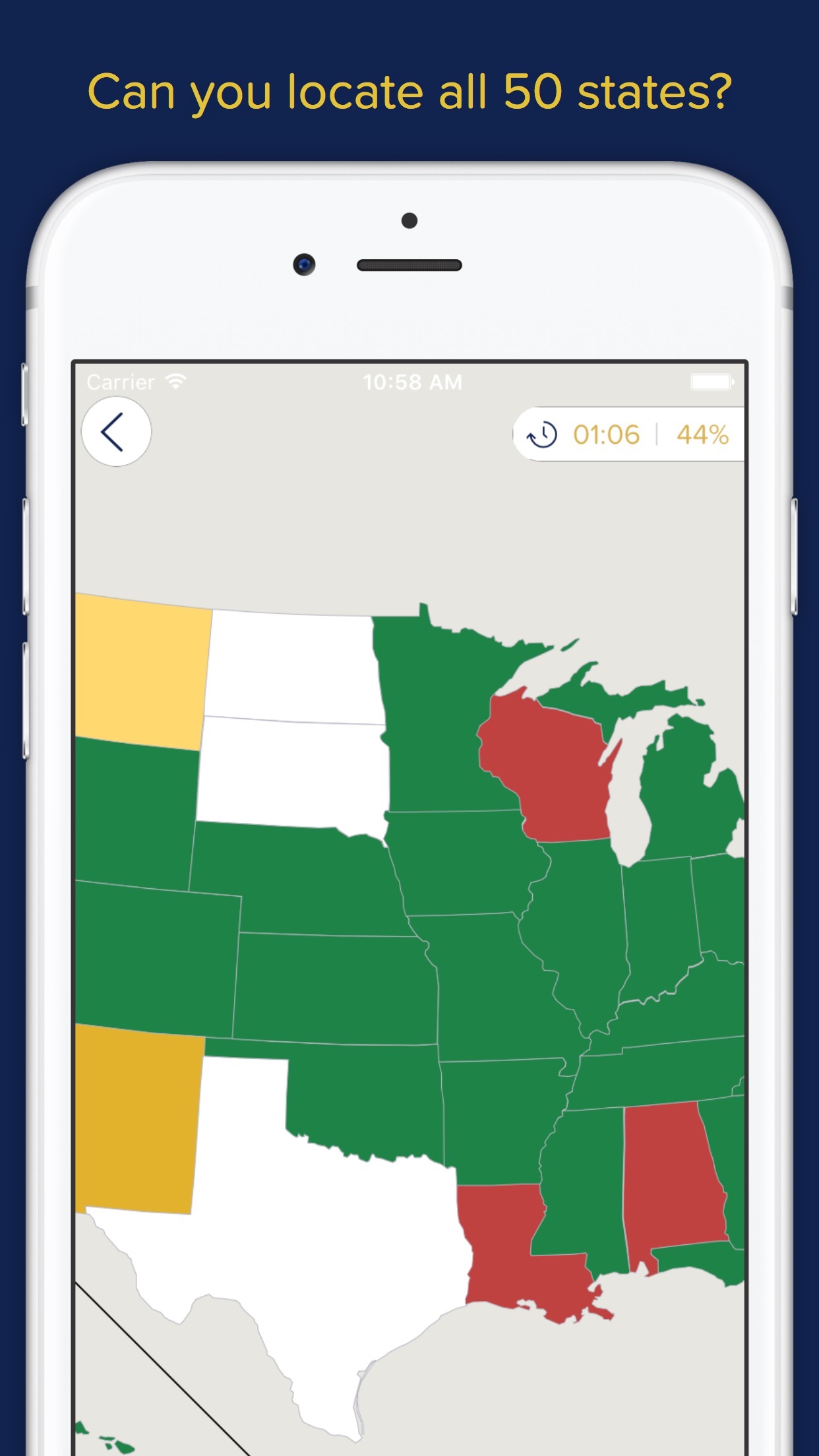 Screenshot do app Seterra Geography (full)