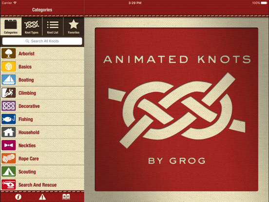 Screenshot #4 pour Animated Knots by Grog HD