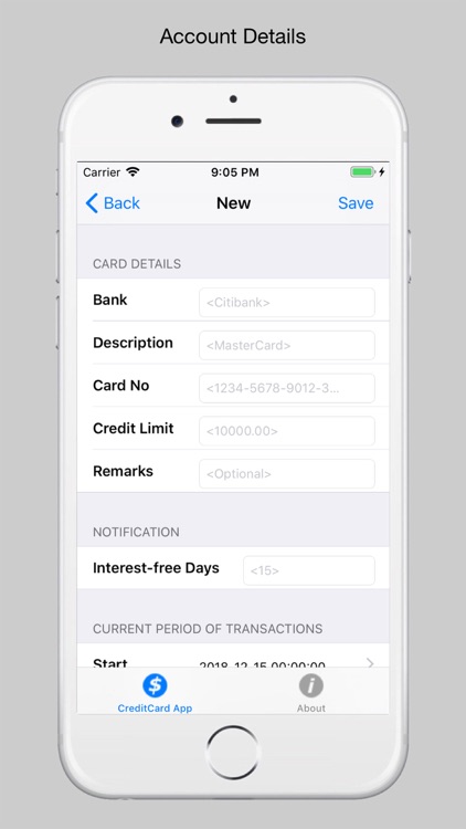 Credit Card App screenshot-6