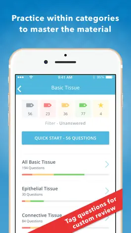Game screenshot Histology: USMLE Q&A Review apk