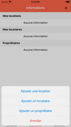 Quittance de loyer screenshot 2
