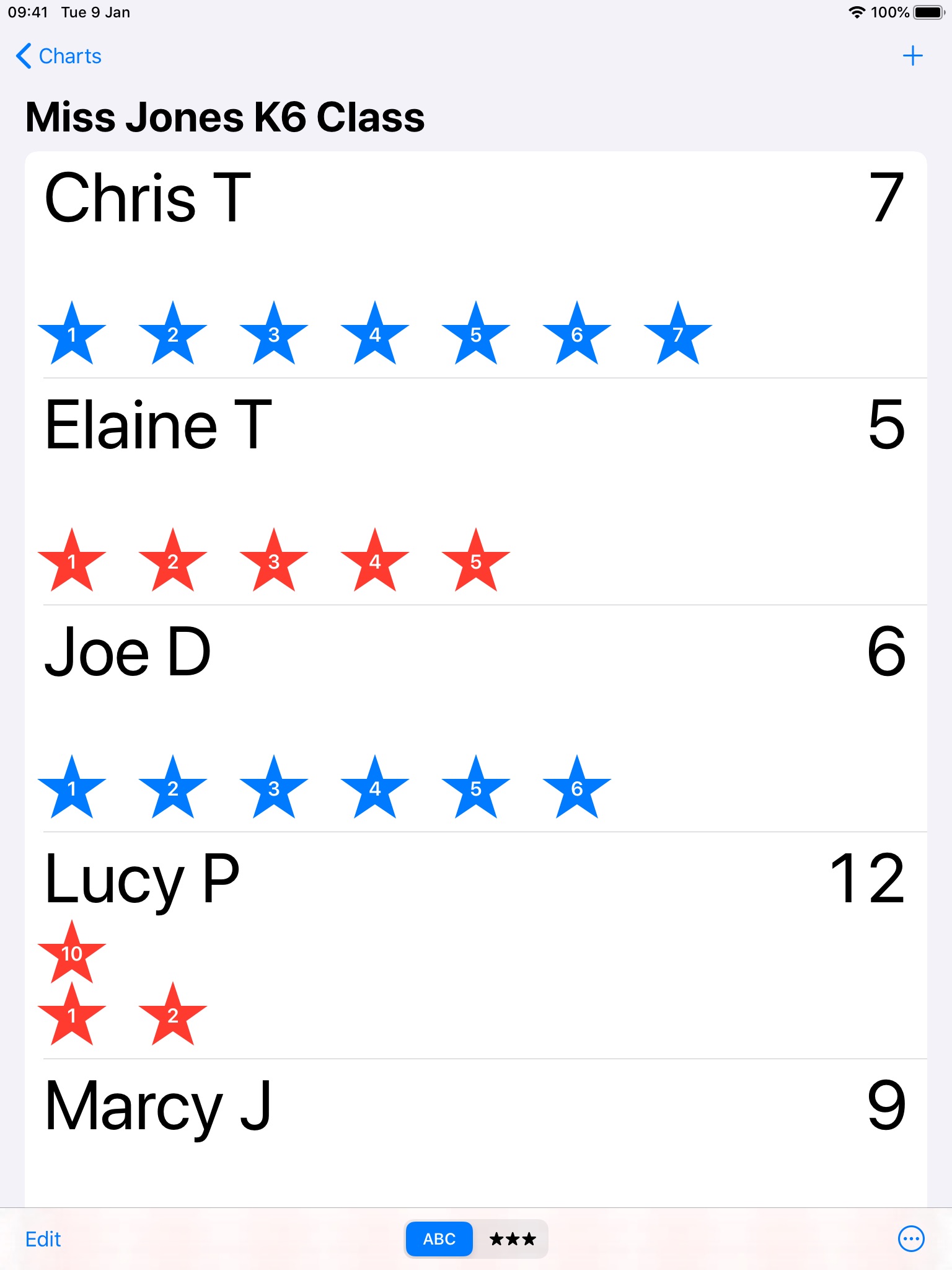 Group Star Charts screenshot 3