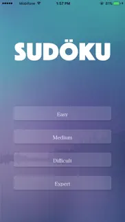 sudoku - game brain training iphone screenshot 1