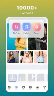 foto collage - pic stich maker iphone screenshot 2