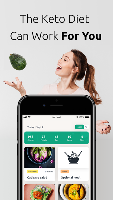 Keto Diet App - Macro Trackerのおすすめ画像1