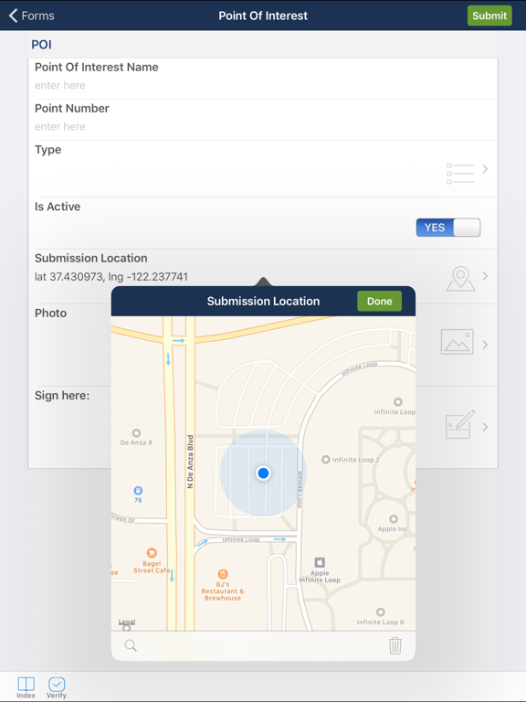 SAM Field iPad screenshot 2 - Business app