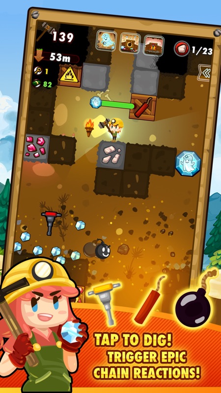 Pocket Mine 2 screenshot 1