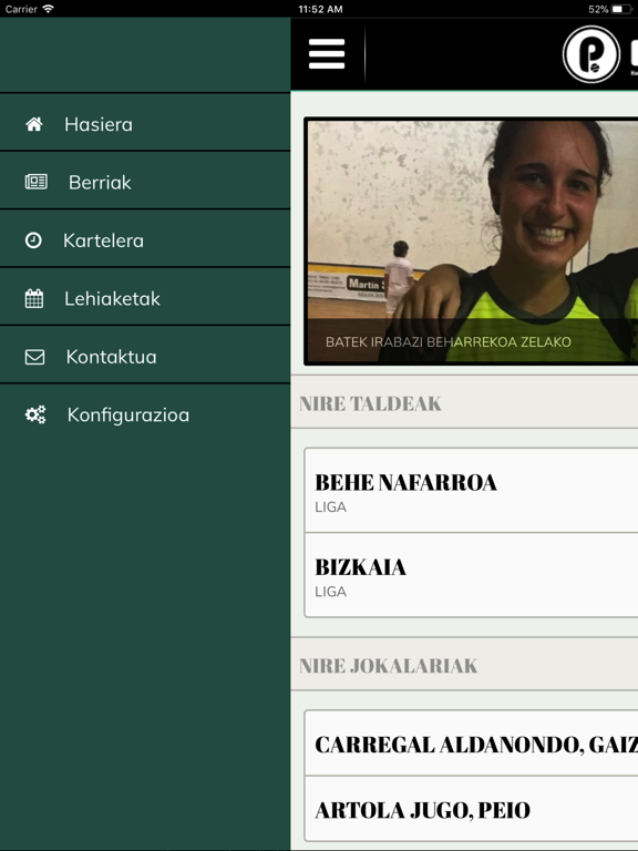 Screenshot #5 pour Euskadiko Pilota Federakuntza