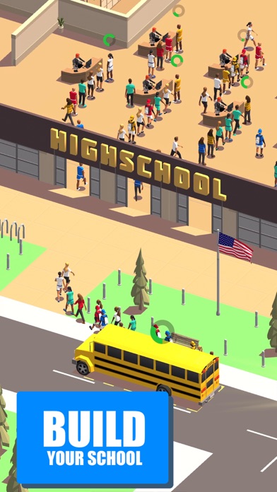 Idle School 3d - Tycoon Game Screenshot