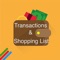 application that tracks your income and expense of your wallet in which you can add/delete your transactions , and also shopping list Feature 