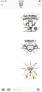 Herbalife Nutrition Stickers screenshot #1 for iPhone