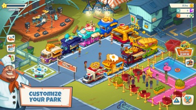 Screenshot #1 pour Idle Food Truck Tycoon™