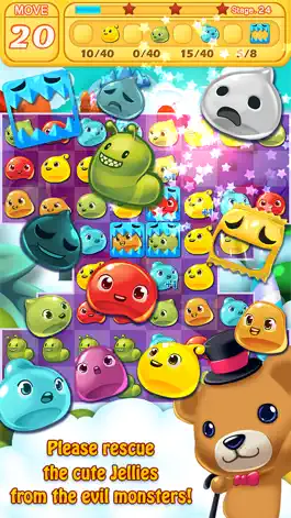 Game screenshot Jelly Jelly Crush - In the sky mod apk
