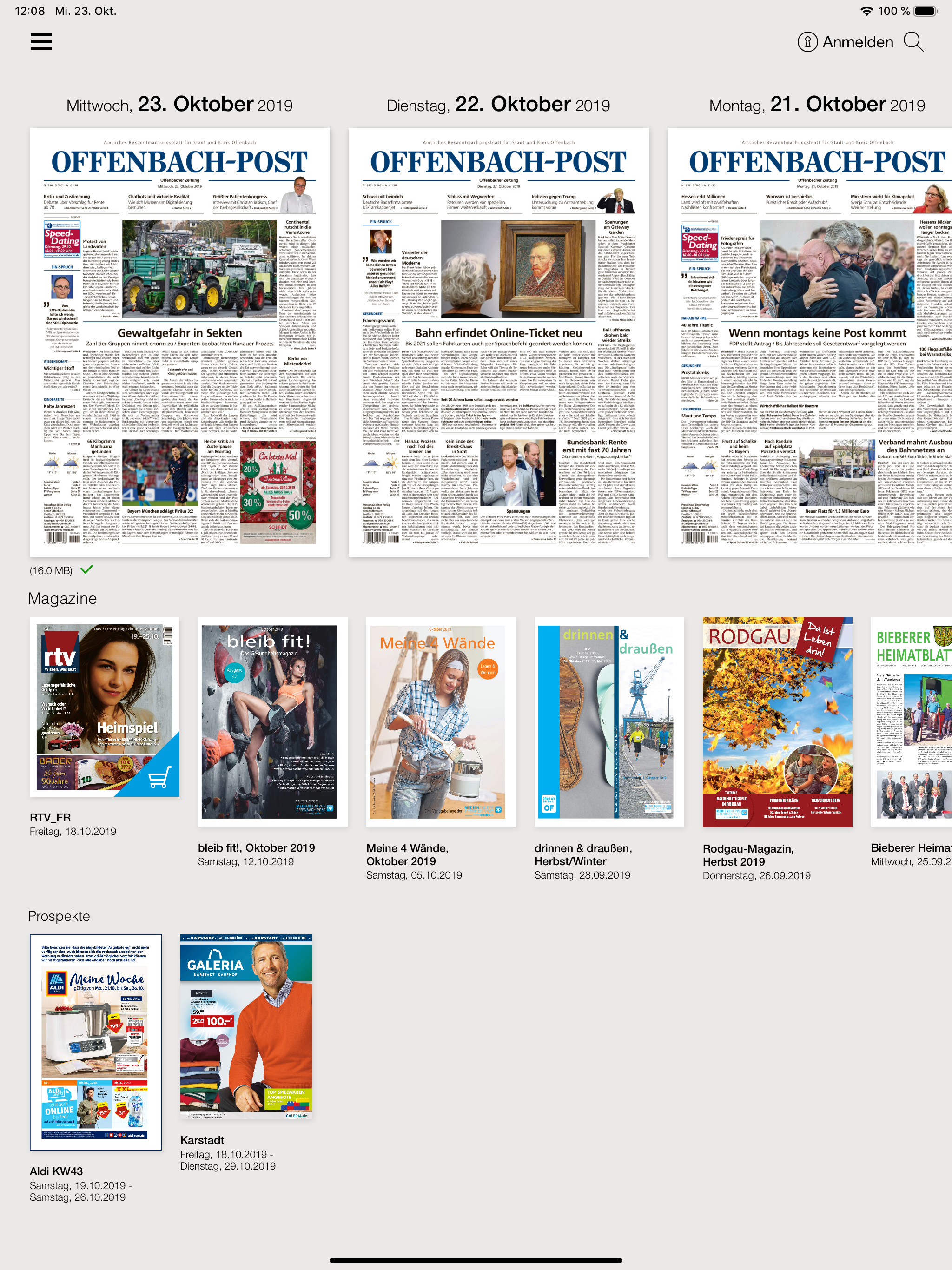 Offenbach-Post E-Paper