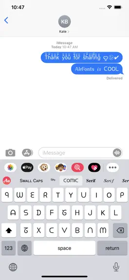 Game screenshot AirFonts: Fancy Fonts Keyboard apk