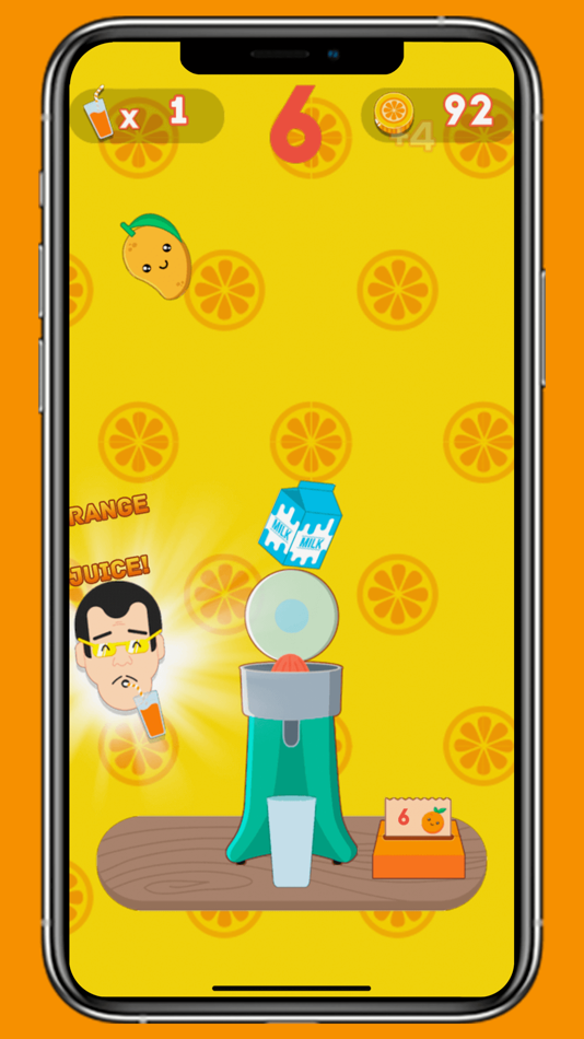 #3. I like OJ: Crazy squeezing (iOS) 由: Pupgam Studios