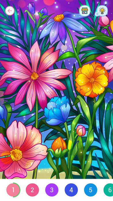 Coloring Book -Color by Number Screenshot