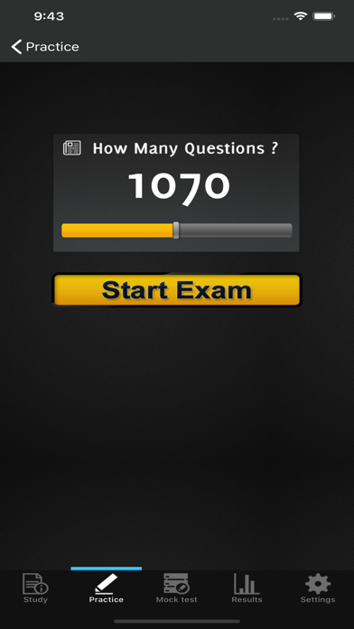 Screenshot #2 pour CFAB Practice Exams