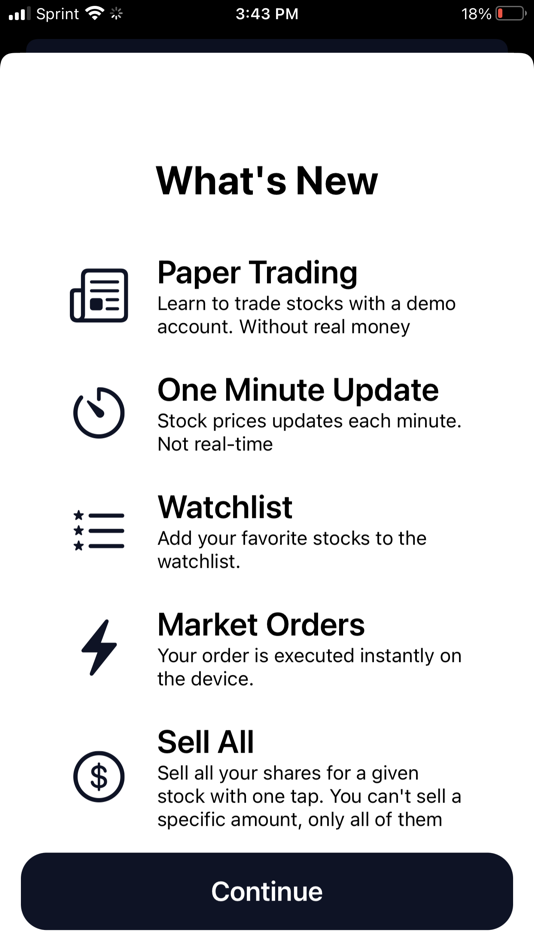 #1. Paper Trading (iOS) 来自: LIFETO, LLC