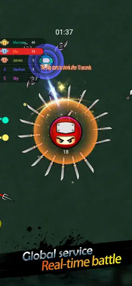 Game screenshot Ninja Saga.io mod apk