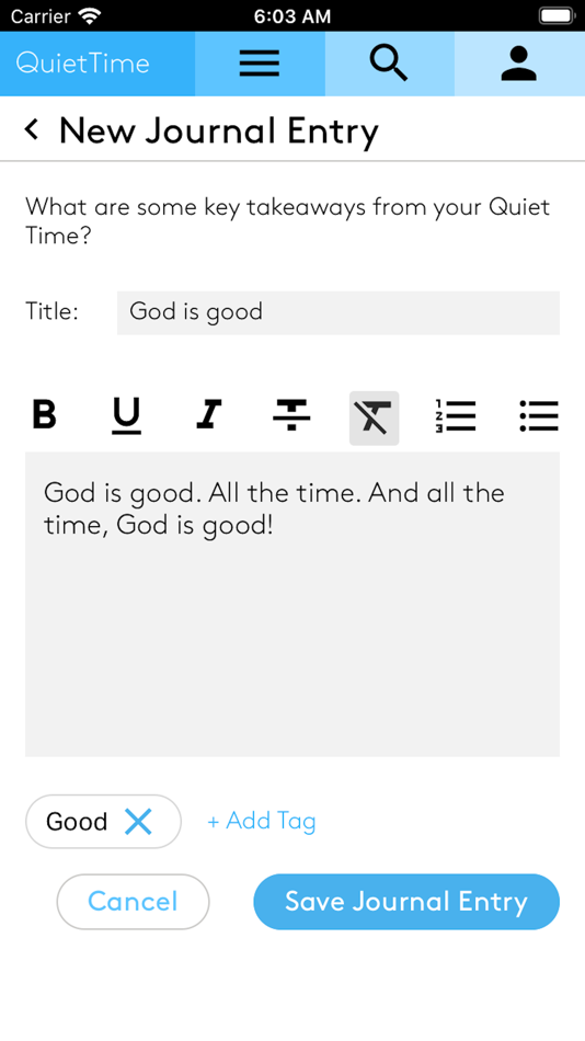 #9. QuietTime.Today (iOS) Podle: Gerrit Kamp