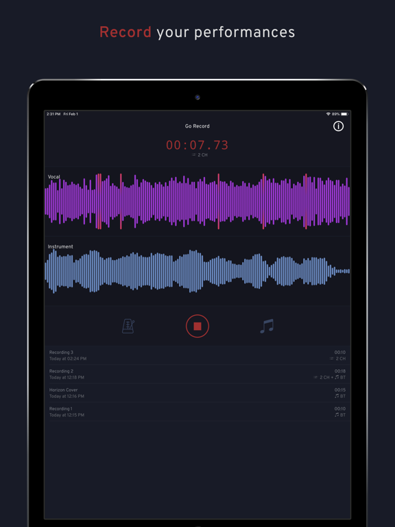 Screenshot #4 pour Go Record