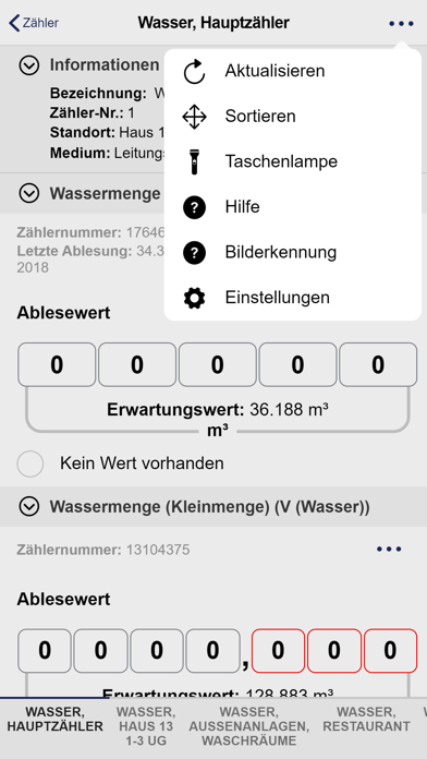 vkw Energiecockpit mobil Screenshot