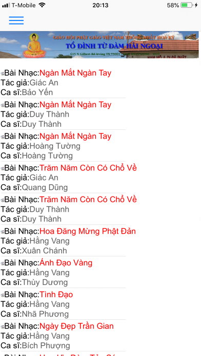 App screenshot