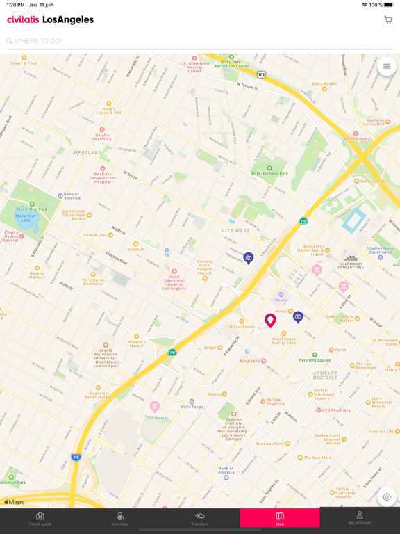 Los Angeles Guide by Civitatis iPad screenshot 4 - Travel app