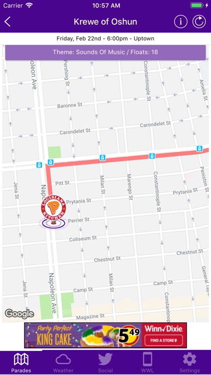 WWL Mardi Gras Parade Tracker screenshot-5