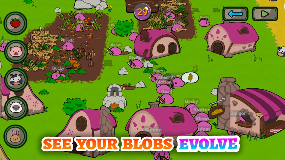 #1. Blobiverse - Virtual Life (iOS) By: Maxim Chipeev