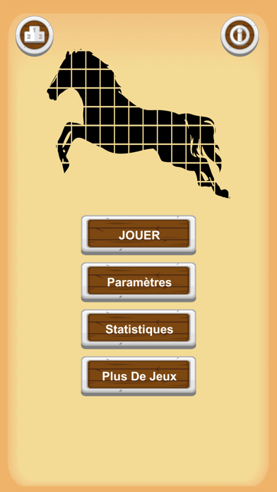 Screenshot #1 pour Chevaux - Puzzle Coulissant