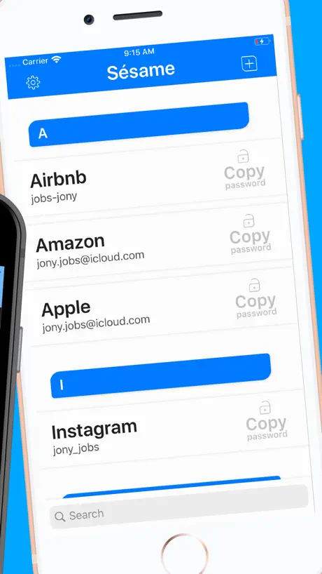 Sésame secure Password Manager