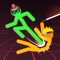 You play as a hero in the stickman epic world, fight 1 vs 1 on a ragdoll fierce battlefield to protect your castle and empire and become a legend warriors