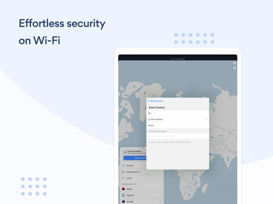 iPad Image of NordVPN: VPN Fast & Secure