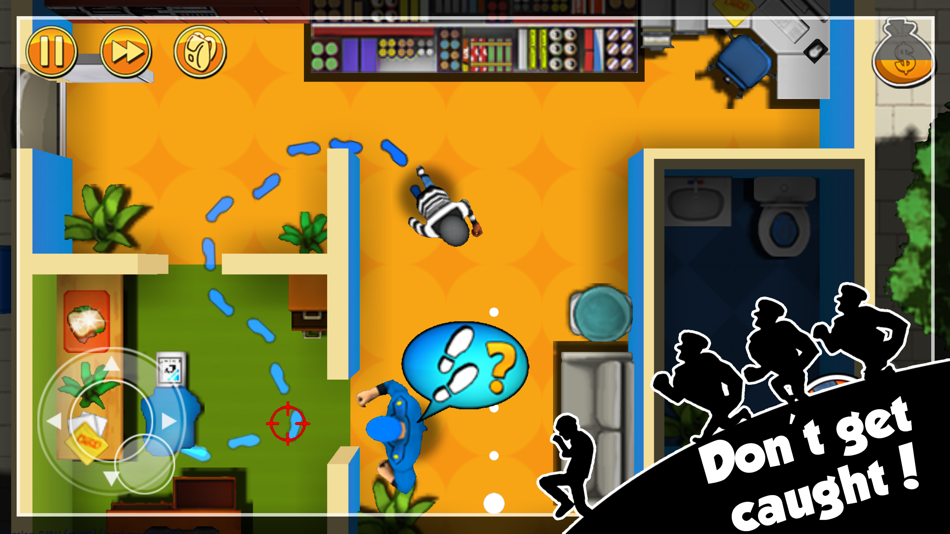 #1. Robbery Bob - King of Sneak (iOS) 由: Deca Games EOOD