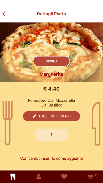 Amalfitana Pizzeria Screenshot