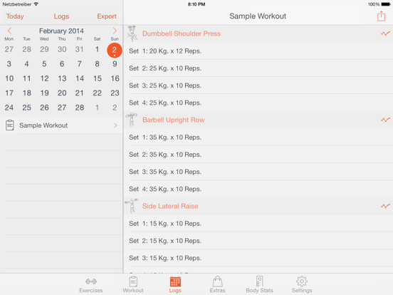Fitness Point Pro: Home & Gym iPad app afbeelding 6