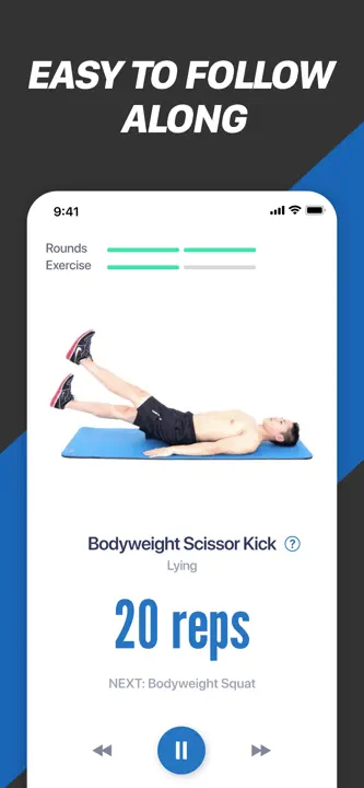 Fitness Buddy+ Workout Trainer : capture d’écran 4 sur 9