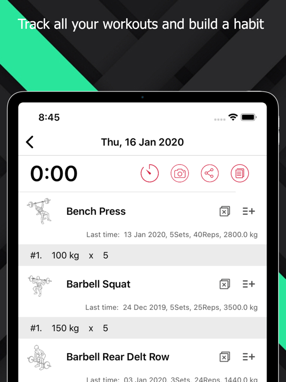 FitPal - 健身记录及健身计划软件 iPad screenshot 5 - Health & Fitness app