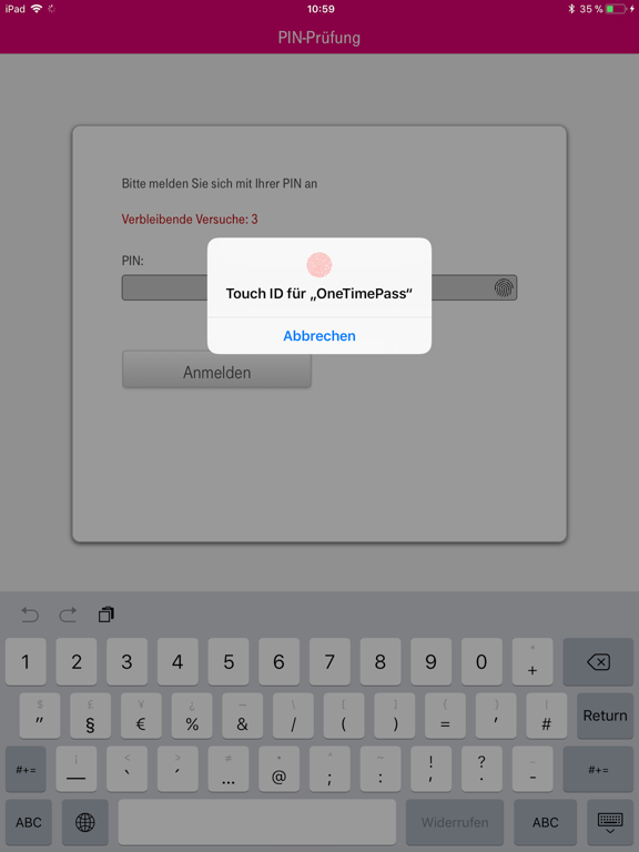 Screenshot #5 pour TeleSec OneTimePass SmartToken