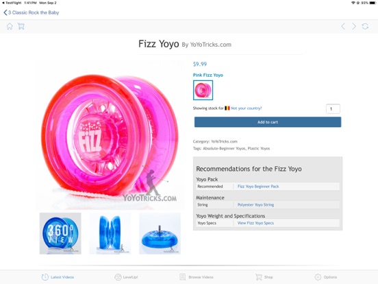 Level Up! Yoyo and Skill Toys iPad screenshot 4 - Education app