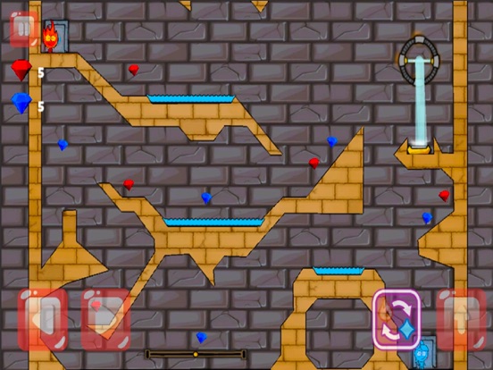 Screenshot #4 pour Water And Fire Game