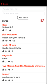 Biblia Takatifu Kiswahili screenshot