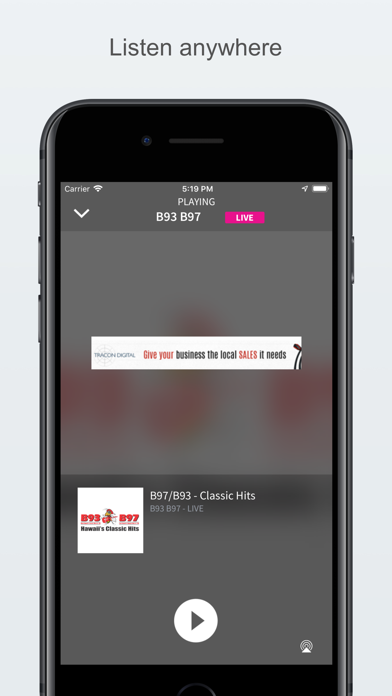 B97/B93  Classic Hits Screenshot