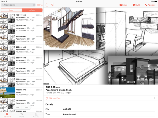 Screenshot #4 pour sarouty - immobilier au Maroc