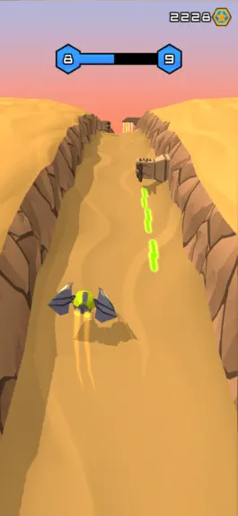 Game screenshot Trench Runner - Space race! hack