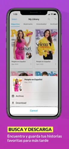 Screenshot 5 People en Español Revista iphone